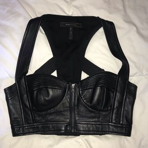 Women’s BCBG Leather Bralette